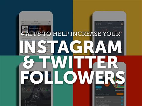 4 Apps To Help Increase Your Instagram And Twitter Followers