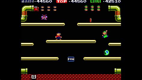 There certainly are different versions of the at the end of the game play if any team is having three reds then the scores are generally not added. Mario Bros arcade 2 player Netplay (17 phases) - YouTube