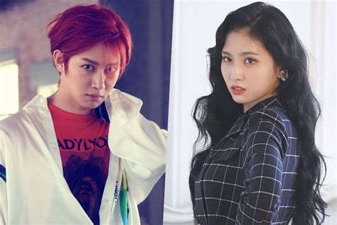 Mina was shopping with her mother in osaka when she. Breaking: Super Junior's Kim Heechul And TWICE's Momo ...