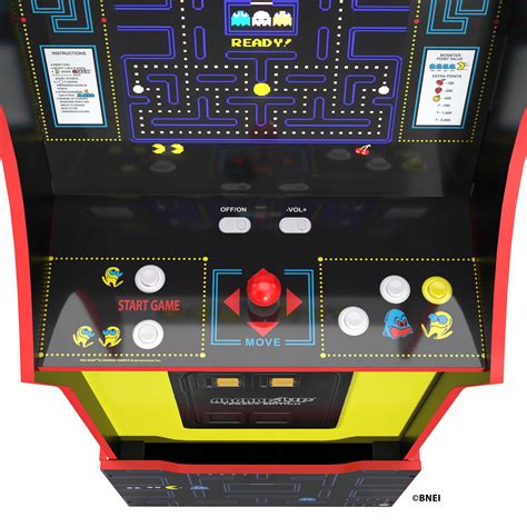 Konsole Arcade Pac Man Stojący Automat Konsola Arcade1up 12 Gier