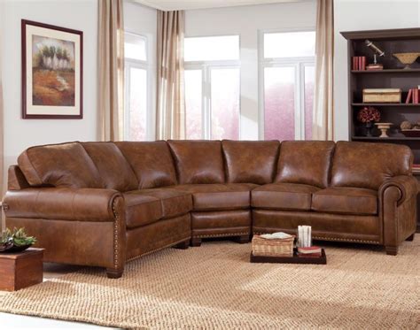 Curved Leather Sectional Sofa Sofa Living Room Ideas