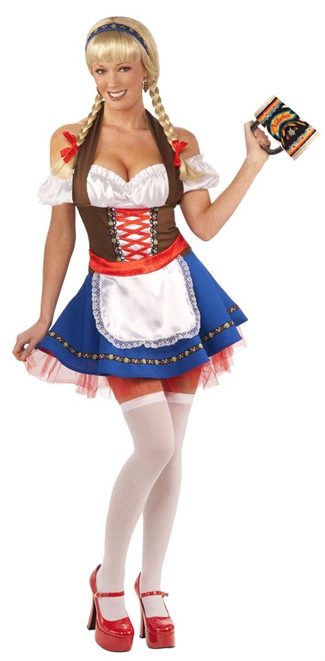Oktoberfest Fraulein Adult Costume Walmart Com Walmart Com