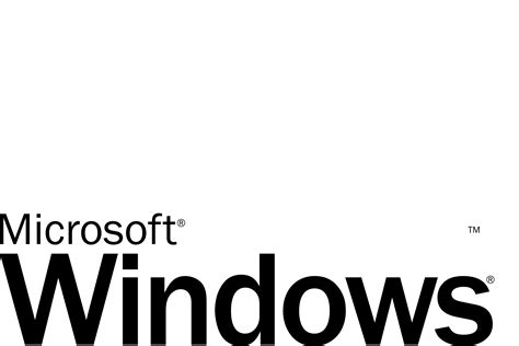 Download Hd Microsoft Windows Logo Black And White Windows Xp