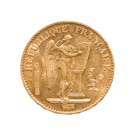 France 20 Franc Angel Gold Coin 1871 1906 Golden Eagle Coins