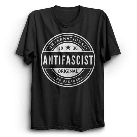 Anti Fascist Original 1939 T Shirt Punxuk