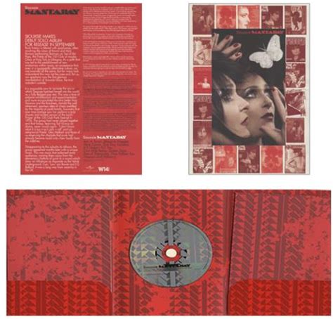 Siouxsie And The Banshees Mantaray Uk Promo Media Press Kit 414816