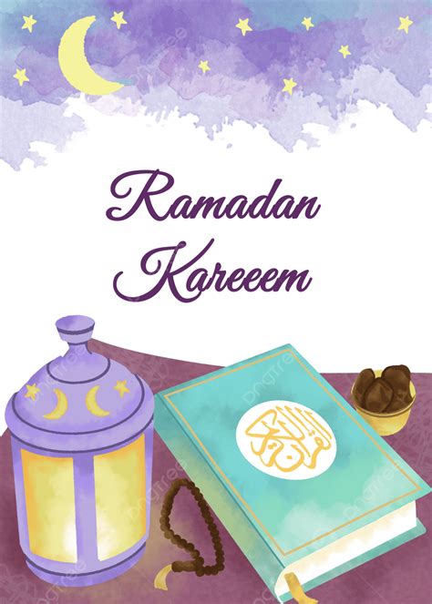 Ramadan Kareem Psd Hd Transparent Ramadan Kareem Watercolor