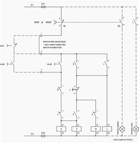 Three phase motor connection reverse and forward power and control wiring diagrams(two direction one speed) abbreviations:o/l = over load relayno. How to select contactors for use in direct on line starters