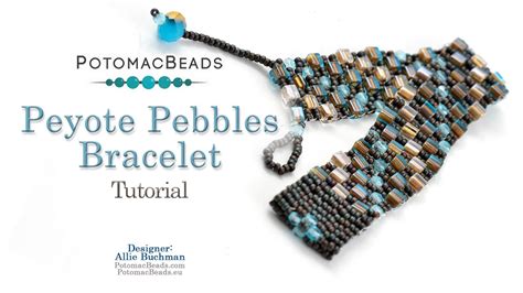 How To Make Peyote Pebbles Bracelet Youtube