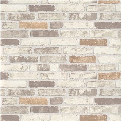 Erismann Brix Brick Effect Wallpaper 6703 11 Beige I Want Wallpaper