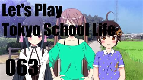 Tokyo School Life Lets Play Deutsch 063 Sakura Route Beginn