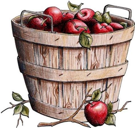 Bushel Of Apples Clipart Clip Art Library