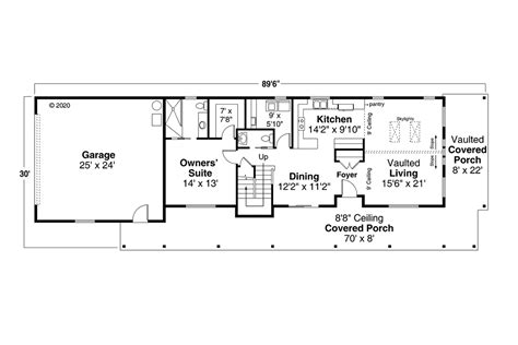 House Plan 41381 Farmhouse Style With 1800 Sq Ft 3 Bed 2 Bath 1
