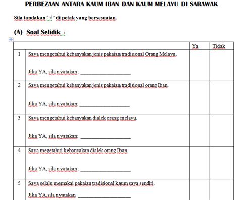 We did not find results for: Contoh Soalan Soal Selidik Hubungan Etnik - Resep Book z