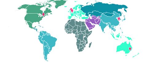 Html5javascript Interactive World Map