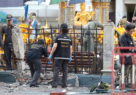 Bangkok Bomb Attack At Popular Shrine Kills At Least 20 The New York