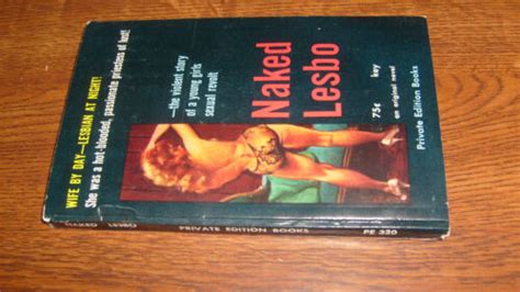 VINTAGE PRIVATE EDITION BOOK PAPERBACK NAKED LESBO Jeremy Flagg 1963
