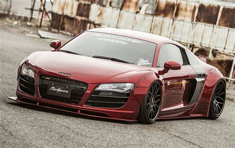 Liberty Walk Audi R8 Can Stance If It Wants To