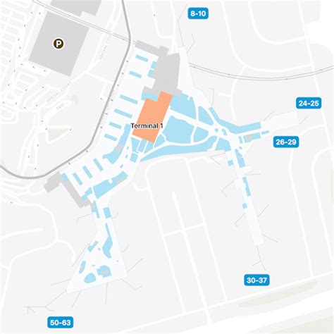 Sydney Airport Terminal 1 Map And Guide