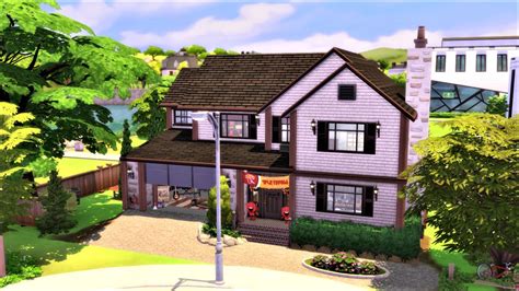 The Sims 4 Creations By Agathea Sims 4 Houses Cabin Mansions House