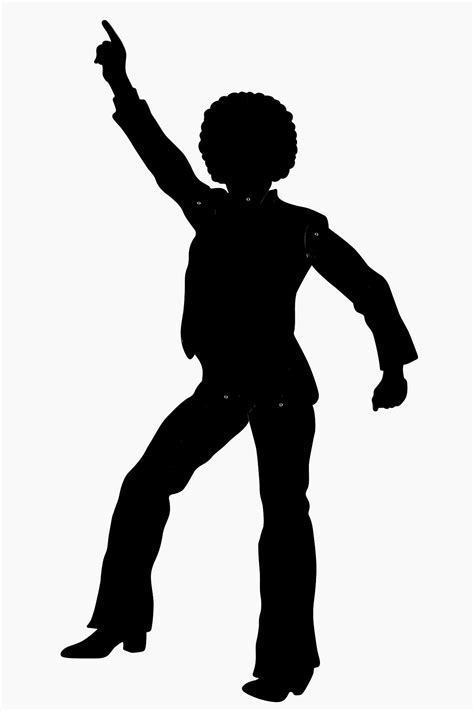 View 19 Disco Dancer Silhouette Png Factpooltoon