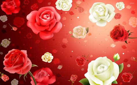 Anime Roses Wallpapers Wallpaper Cave