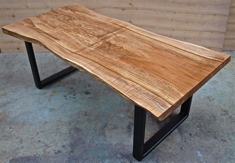 Customized & buy online today! Custom Made Live Edge Spalted Maple Coffee Table by WITNESS TREE STUDIOS | CustomMade.com