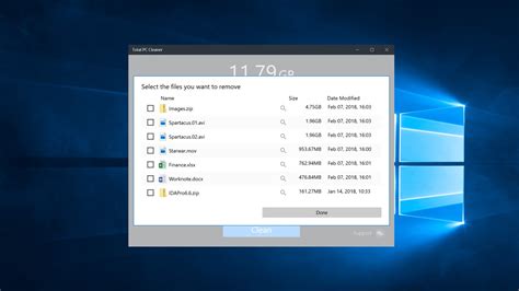 In the search box on the taskbar, type disk cleanup, and select disk cleanup from the list of results. Total PC Cleaner - Free Disk Space Clean Up, Optimize ...