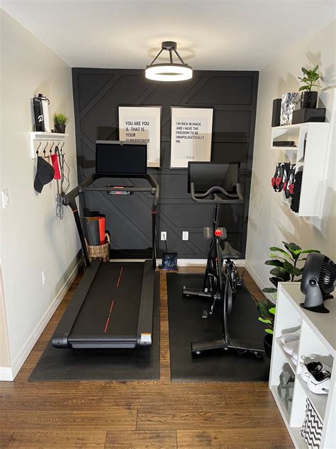 Peloton Room In 2021 Gym Room At Home Home Gym Decor Workout Room Home
