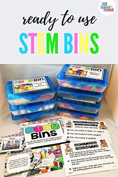 These Stem Bins Make Stem In The Classroom Fun Easy And Hands On