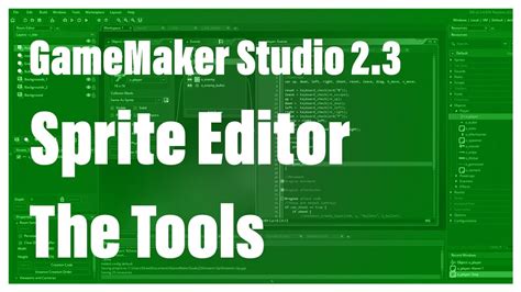 Gamemaker Studio 23 Sprite Editor Part 1 Youtube