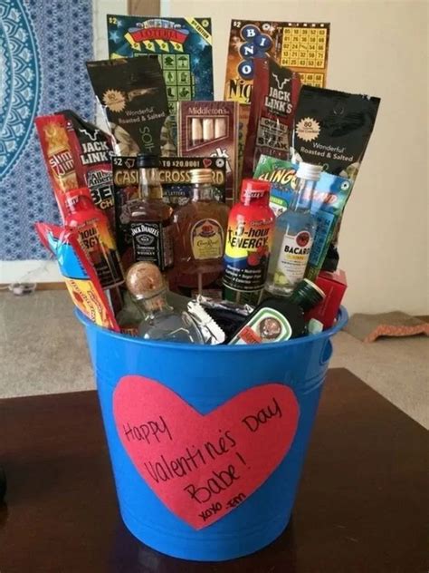 17 romantic diy valentine s ts for him 5 in 2020 valentine s day t baskets cute