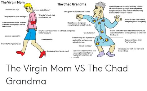 the virgin mom the chad grandma spent 50 years in sexually fulfilling faithful relationship with