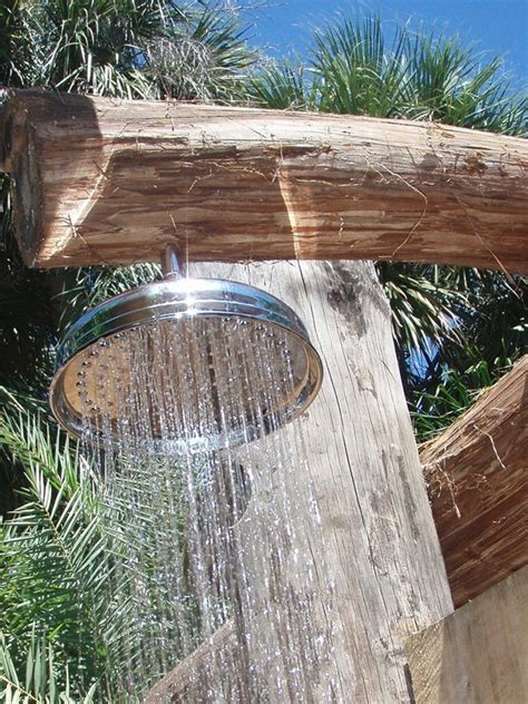 How To Heat Water For Outdoor Shower Outdoor Shower Company Outdoor