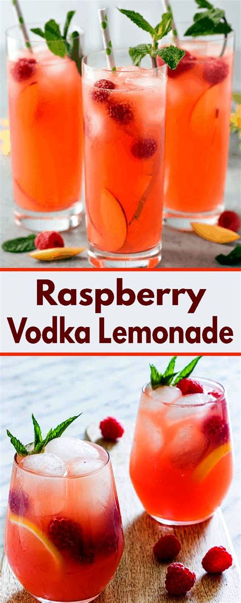 Raspberry Vodka Lemonade Vodka Lemonade Raspberry Vodka Lemonade