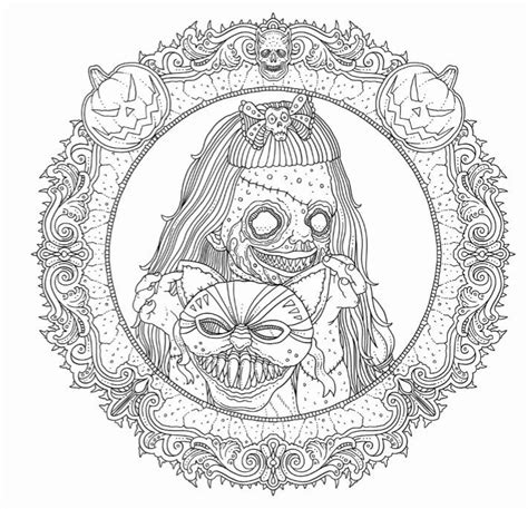 Beauty Of Horror Coloring Book Best Of Iclist Previews The Beauty Of