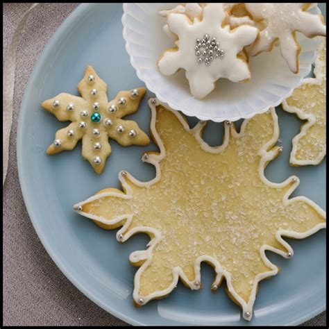 Line baking sheets with parchment paper. Dollar Store Crafter: Paula Dean's Snowflake Cookies