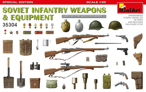 Soviet Infantry Weapons And Equipment Miniart 35304