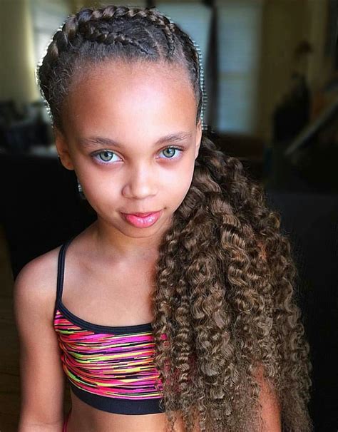 If you are a mixed women and you're looking for differents ideas to style your hair. Pin by Arbríelle Primero on love is love | Little girl ...