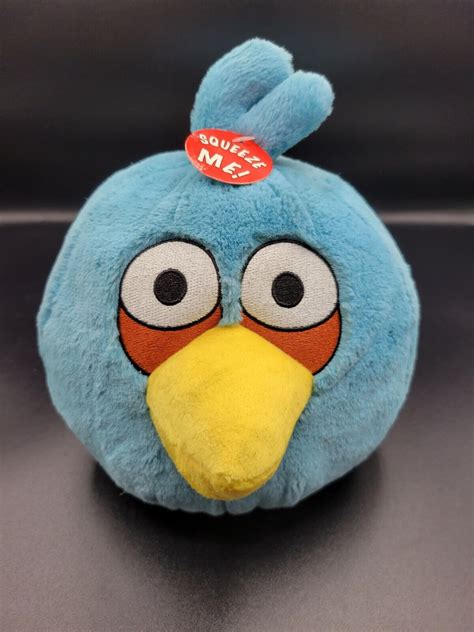 Angry Birds Blue Bird Jay Plush Toy No Sound Rovio Commonwealth