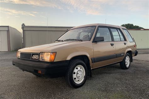 No Reserve 1985 Toyota Tercel Sr5 4wd 6 Speed For Sale On Bat Auctions