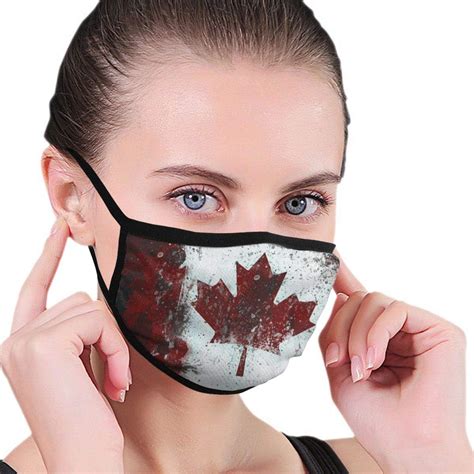 Amazon Com Masks Canadian Flag Must Haves Sport Cover Mouth Cover For Women Men Sports