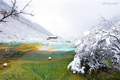 Mineral Pools Five Color Ponds Huanglong Scenic And Histo Flickr