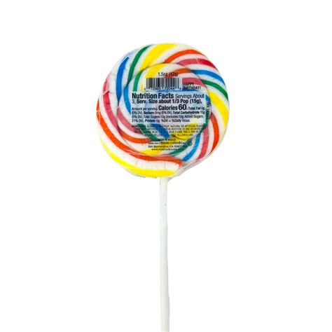Adams And Brooks Whirly Pop Happy Birthday Lollipop Candy Funhouse Ca