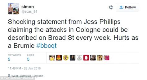 Cologne Style Sex Attacks Happen Weekly In Birmingham Labour S Jess Phillips Says Daily Mail
