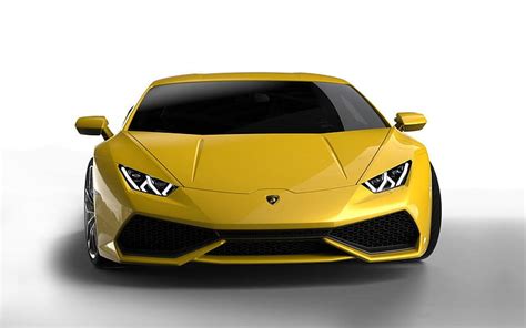 2015 Lamborghini Huracan Lp610 4 รถ รถสปอร์ตสีเหลือง 2015