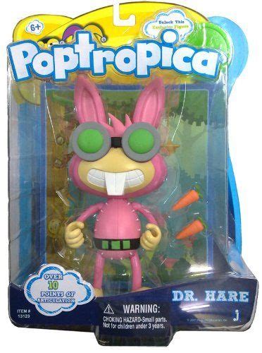 Poptropica 6 Inch Action Figure Dr Hare By Jazwares Toys 1599