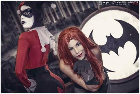 Harley Quinn E Poison Ivy The Gotham City Sirens By Ghiandaiacosplay On
