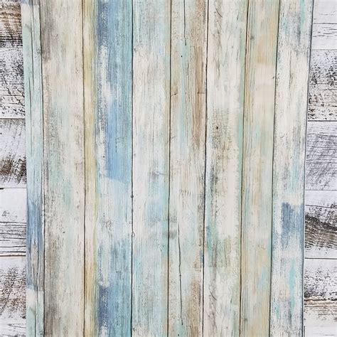 Distressed Wood Wallpaper
