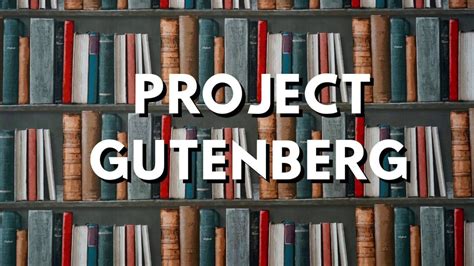 About Project Gutenberg American English Podcast Youtube